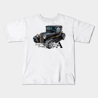 1930 Ford Model A Hardtop Coupe Kids T-Shirt